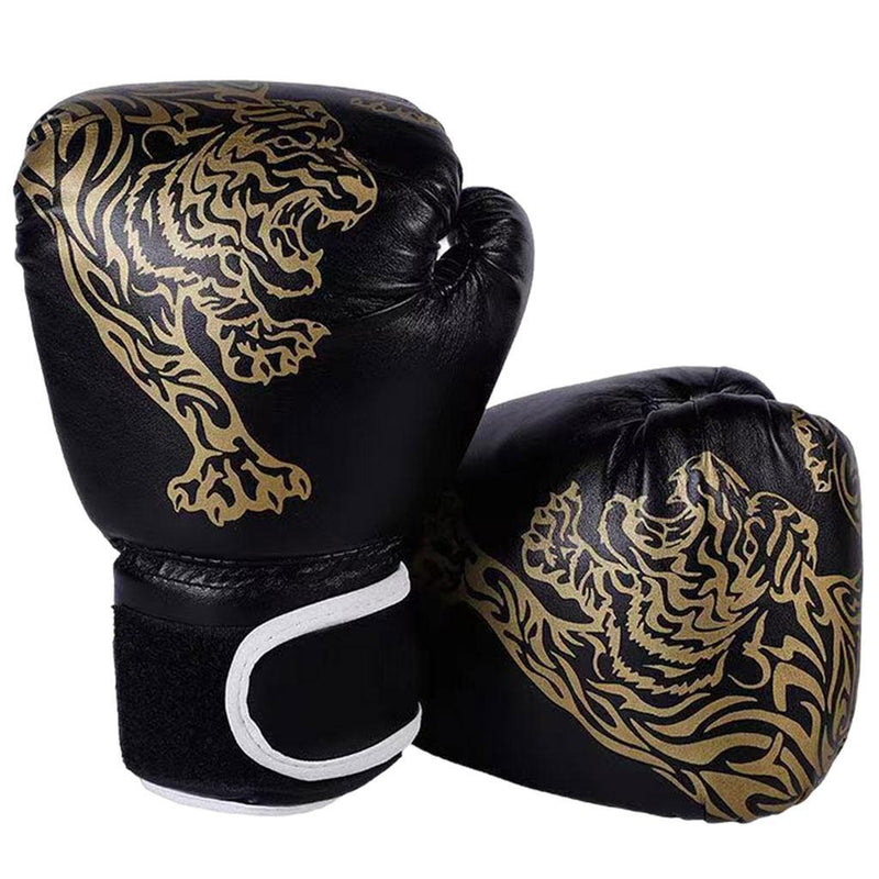 Luvas de boxe para adultos Luvas de couro PU respiráveis Luvas de luta para crianças Luvas de boxe para treinamento de kickboxing para academia Esporte interno e externo