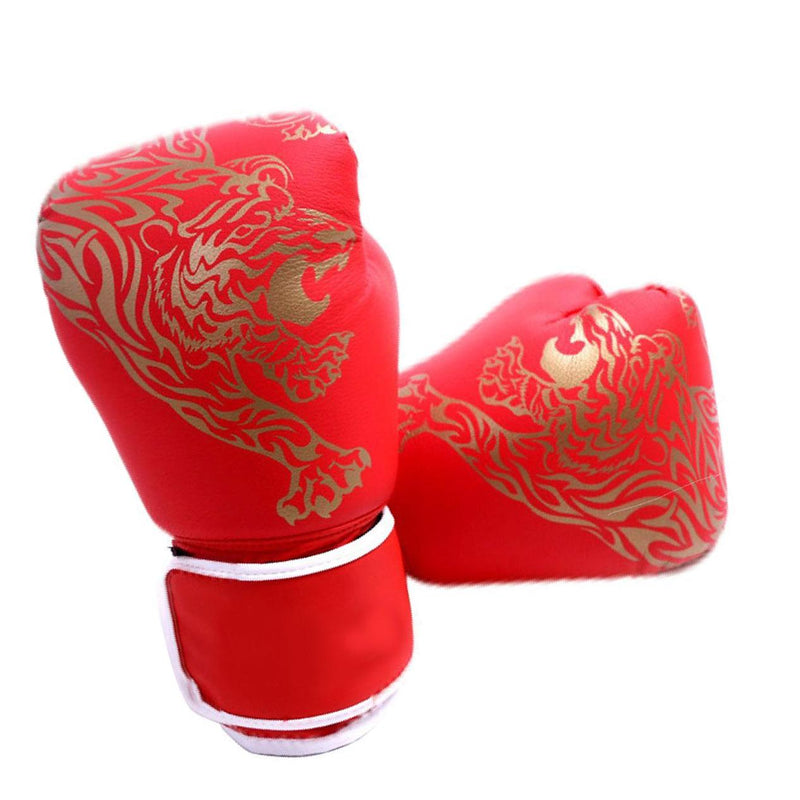 Luvas de boxe para adultos Luvas de couro PU respiráveis Luvas de luta para crianças Luvas de boxe para treinamento de kickboxing para academia Esporte interno e externo