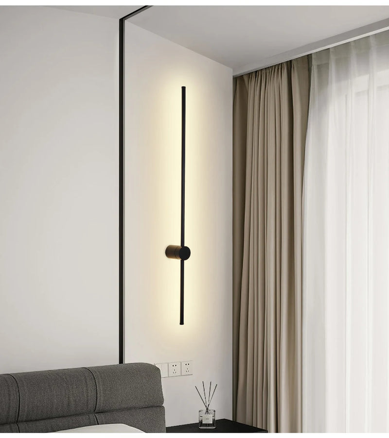 Luminária de parede LED One Pcs Luminária de parede Luminária para decoração de casa interna Quarto Sala de estar Iluminação Sofá Iluminação de fundo