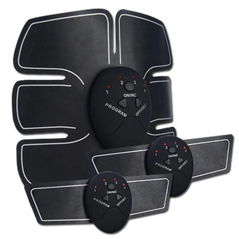 EMS Estimulador Muscular Sem Fio Treinador Smart Fitness Treinamento Abdominal Adesivos Elétricos Para Perda De Peso Massageador Corporal Emagrecedor