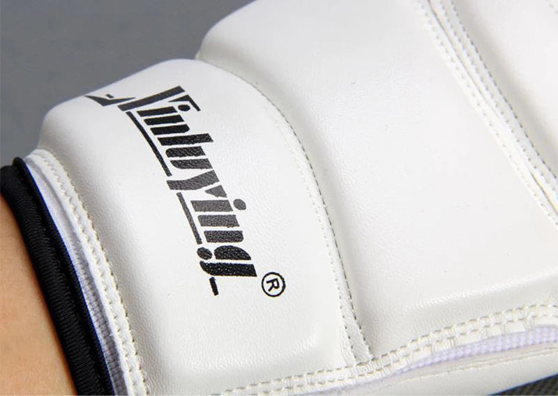 Luvas de boxe meio dedo adultos boxe luta crianças saco de areia treinamento mma sanda karatê muay thai fitness taekwondo protetor