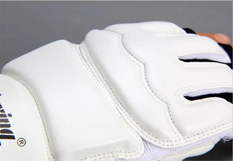 Luvas de boxe meio dedo adultos boxe luta crianças saco de areia treinamento mma sanda karatê muay thai fitness taekwondo protetor