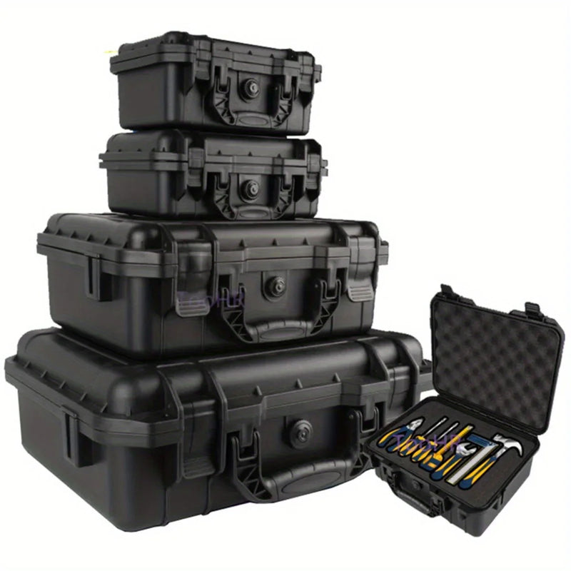 Bolsa de transporte rígida à prova d'água Bolsa de ferramentas com esponja pré-cortada Caixa de armazenamento Protetor de segurança Organizador Caixa de ferramentas de hardware