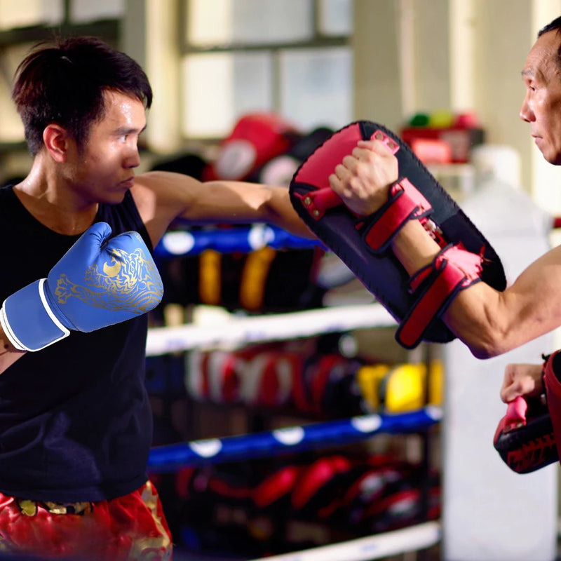 Luvas de boxe para adultos Luvas de couro PU respiráveis Luvas de luta para crianças Luvas de boxe para treinamento de kickboxing para academia Esporte interno e externo