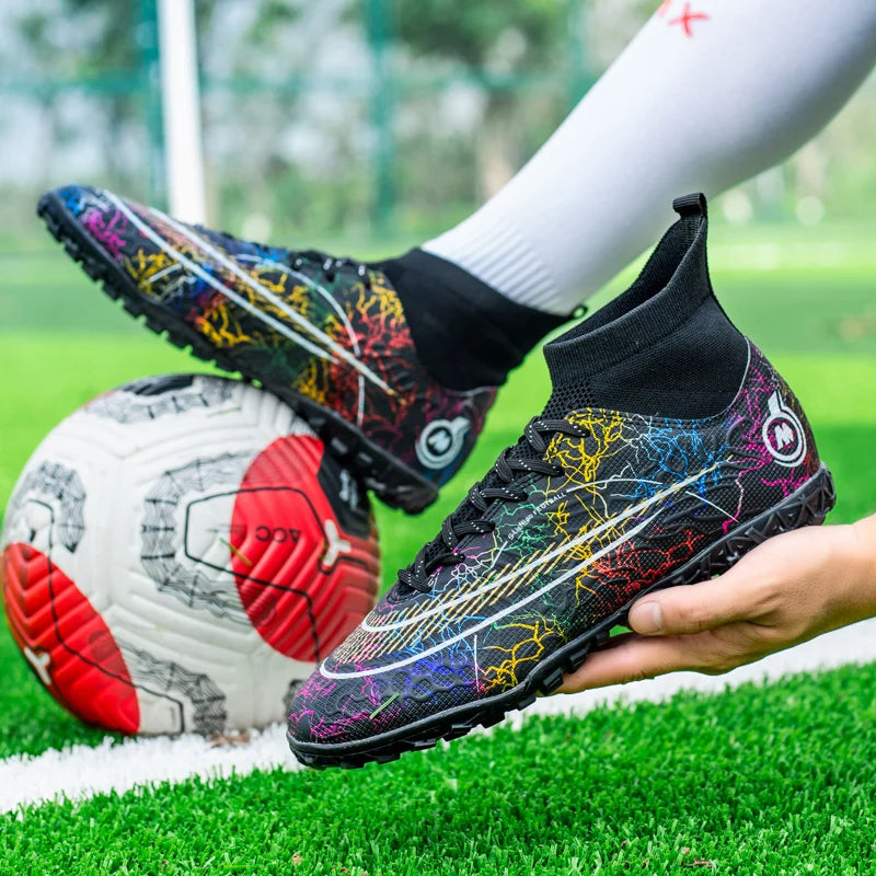 Chuteiras profissionais infantis Chuteiras de futebol Homem Futebol Futsal Sapatilhas esportivas Tênis infantis Meninos Chuteiras de futebol