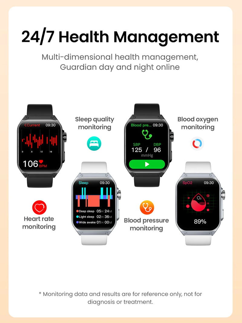 HAYLOU Watch S8 Smart Watch 1.96'' AMOLED Tela curva Smartwatch Bluetooth Call AI Vioce Assistant Smartwatches