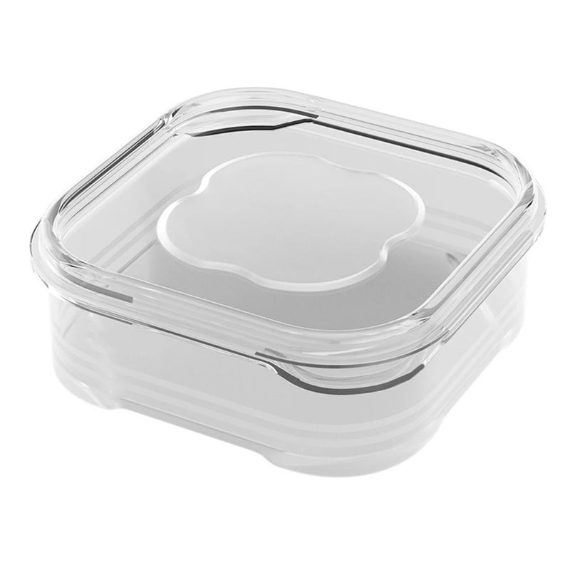 Caixa de preservação de carne congelada Geladeira Alimentos retêm frescor Transparente Pote de armazenamento Casa Cozinha Organizador de armazenamento de vegetais