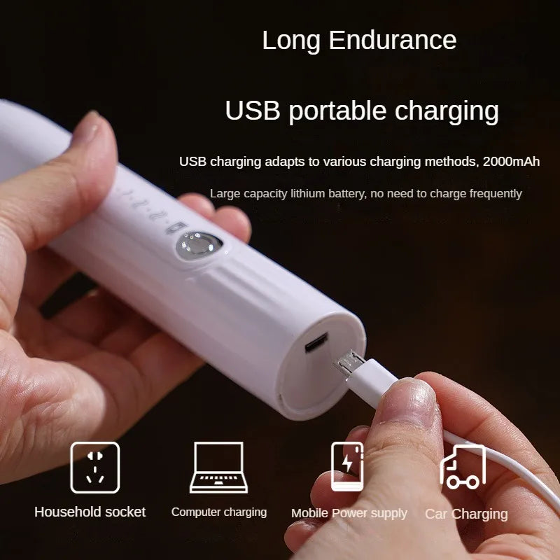 Batedor de ovos elétrico recarregável USB 2 em 1, liquidificadores para itens de cozinha, mini liquidificador, misturador de café e uísque, agitadores, gadgets