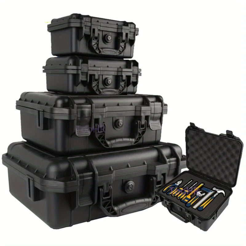 Bolsa de transporte rígida à prova d'água Bolsa de ferramentas com esponja pré-cortada Caixa de armazenamento Protetor de segurança Organizador Caixa de ferramentas de hardware