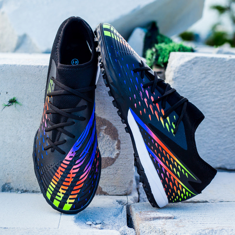 Alta Qualidade Homens Futebol Sapatos TF/FG Treinamento Futebol Tênis Ultraleve Antiderrapante Chuteiras De Futebol De Gramado Chuteira Campo