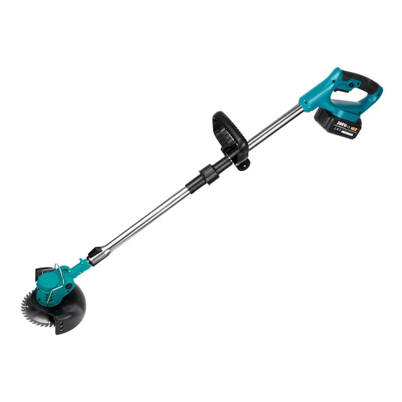 Cortador de grama elétrico 1500W Comprimento ajustável Dobrável Sem fio Portátil Recarregável Podador de arbustos de jardim