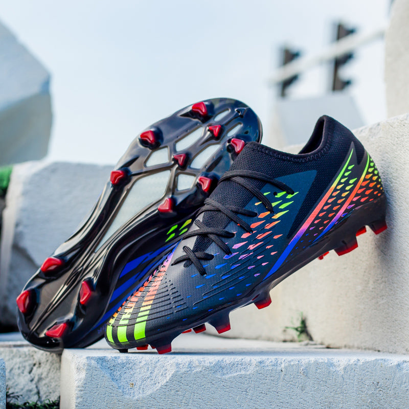 Alta Qualidade Homens Futebol Sapatos TF/FG Treinamento Futebol Tênis Ultraleve Antiderrapante Chuteiras De Futebol De Gramado Chuteira Campo