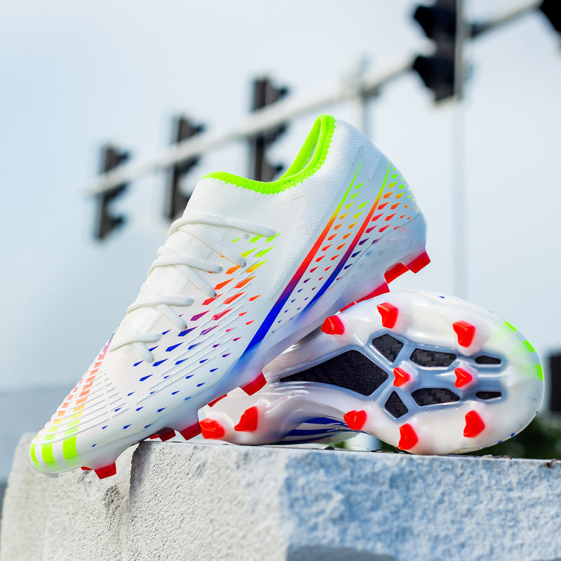 Alta Qualidade Homens Futebol Sapatos TF/FG Treinamento Futebol Tênis Ultraleve Antiderrapante Chuteiras De Futebol De Gramado Chuteira Campo