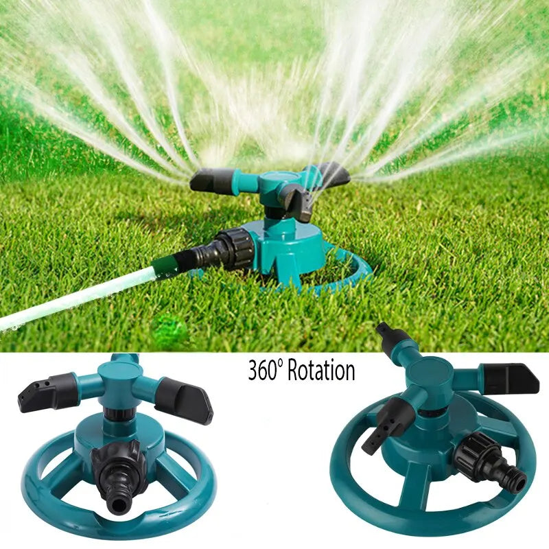 Bico de aspersão 360 graus automático rotativo spray de água jardim gramado aspersor automático irrigação de jardim suprimentos
