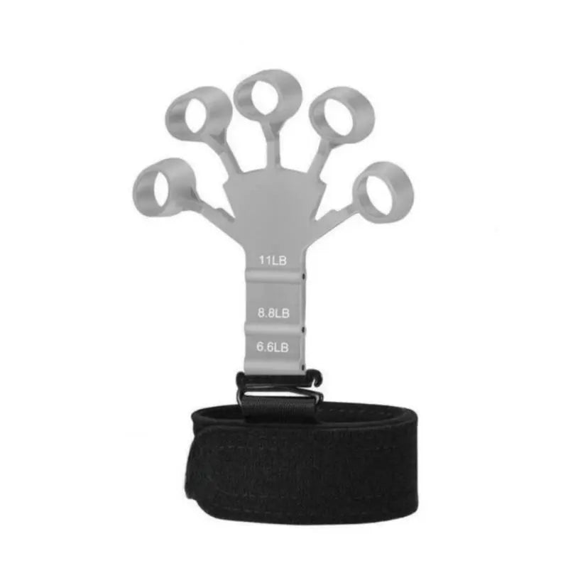 peça de silicone Gripster Hand Grip Finger Power Strengthener Stretcher Trainer Gym Fitness Exercício Hand Rehabilitation Accessorie