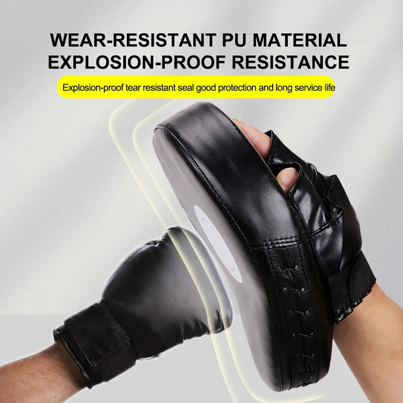 Kick Boxing Luvas Pad PU Couro Punch Target Bag para Adultos Crianças MMA Karate Muay Thai Luta Livre Sanda Equipamento de Treinamento