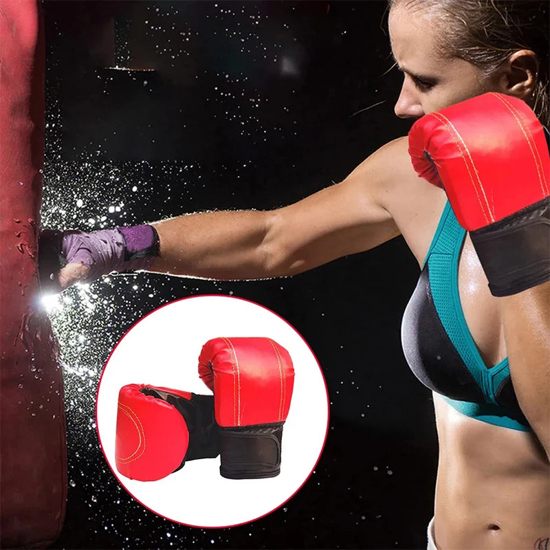 luvas de boxe adultos mulheres homens boxe sanda luvas unissex boxe treinamento