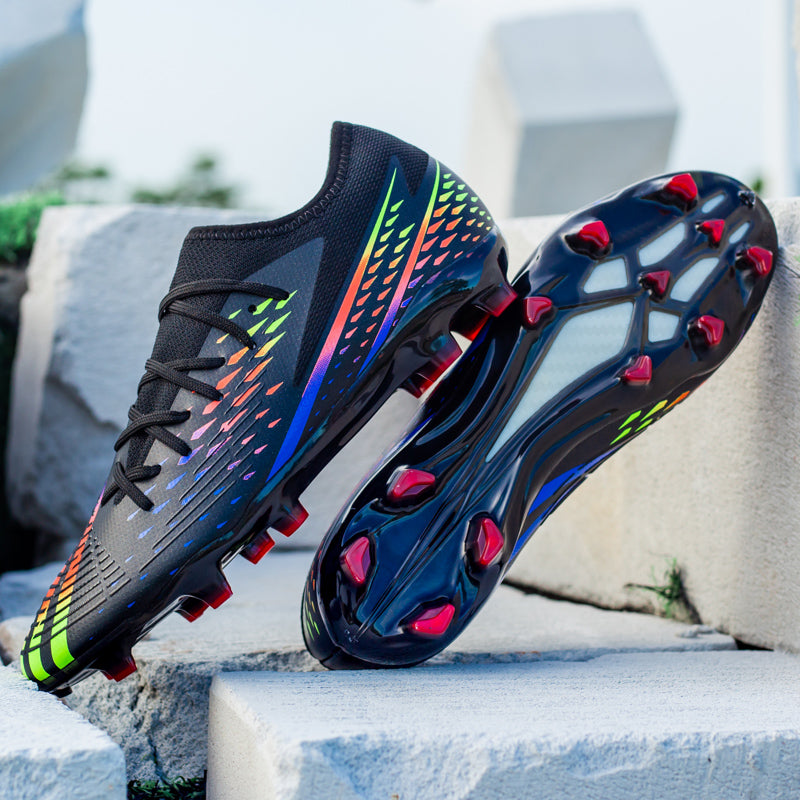 Alta Qualidade Homens Futebol Sapatos TF/FG Treinamento Futebol Tênis Ultraleve Antiderrapante Chuteiras De Futebol De Gramado Chuteira Campo
