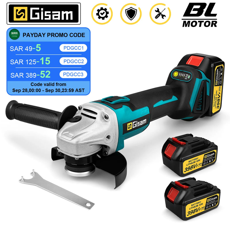 Brushless Angle Grinder Máquina de corte