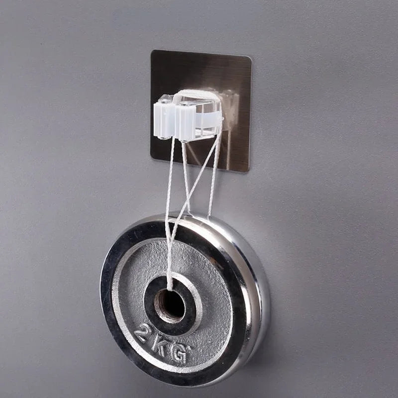 Suporte para esfregão sem perfuração Prateleira para banheiro