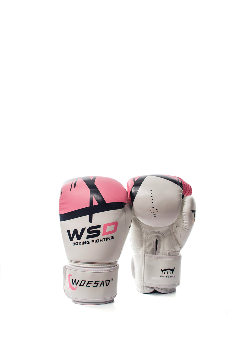 Luvas de Kick Boxing para Homens Mulheres PU Karate Muay Thai Guantes De Boxeo Luta Livre MMA Sanda Treinamento Adultos Crianças Equipamentos