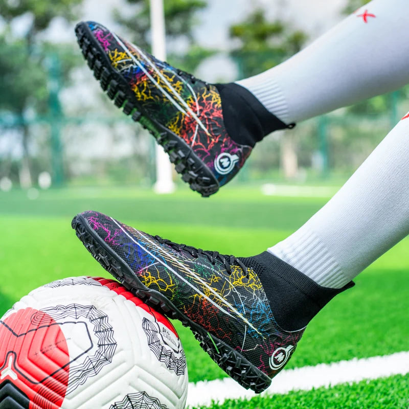 Chuteiras profissionais infantis Chuteiras de futebol Homem Futebol Futsal Sapatilhas esportivas Tênis infantis Meninos Chuteiras de futebol