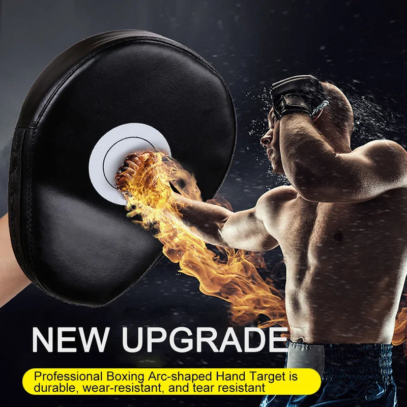 Kick Boxing Luvas Pad PU Couro Punch Target Bag para Adultos Crianças MMA Karate Muay Thai Luta Livre Sanda Equipamento de Treinamento