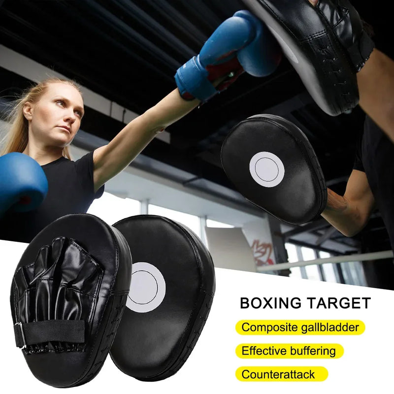 Kick Boxing Luvas Pad PU Couro Punch Target Bag para Adultos Crianças MMA Karate Muay Thai Luta Livre Sanda Equipamento de Treinamento