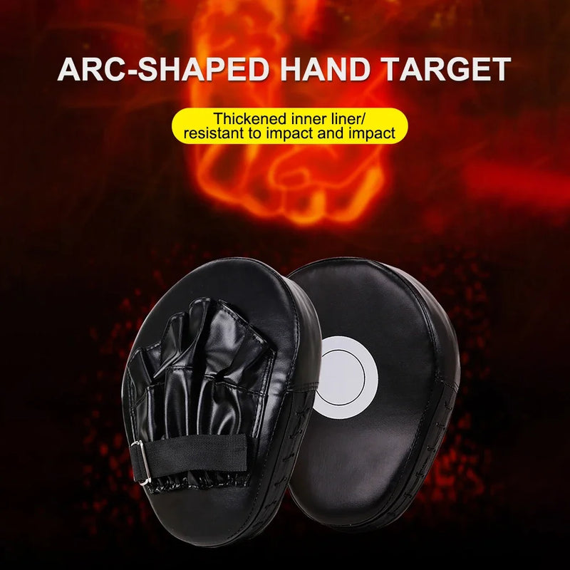 Kick Boxing Luvas Pad PU Couro Punch Target Bag para Adultos Crianças MMA Karate Muay Thai Luta Livre Sanda Equipamento de Treinamento