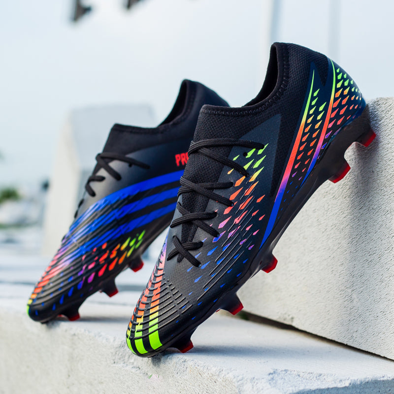 Alta Qualidade Homens Futebol Sapatos TF/FG Treinamento Futebol Tênis Ultraleve Antiderrapante Chuteiras De Futebol De Gramado Chuteira Campo
