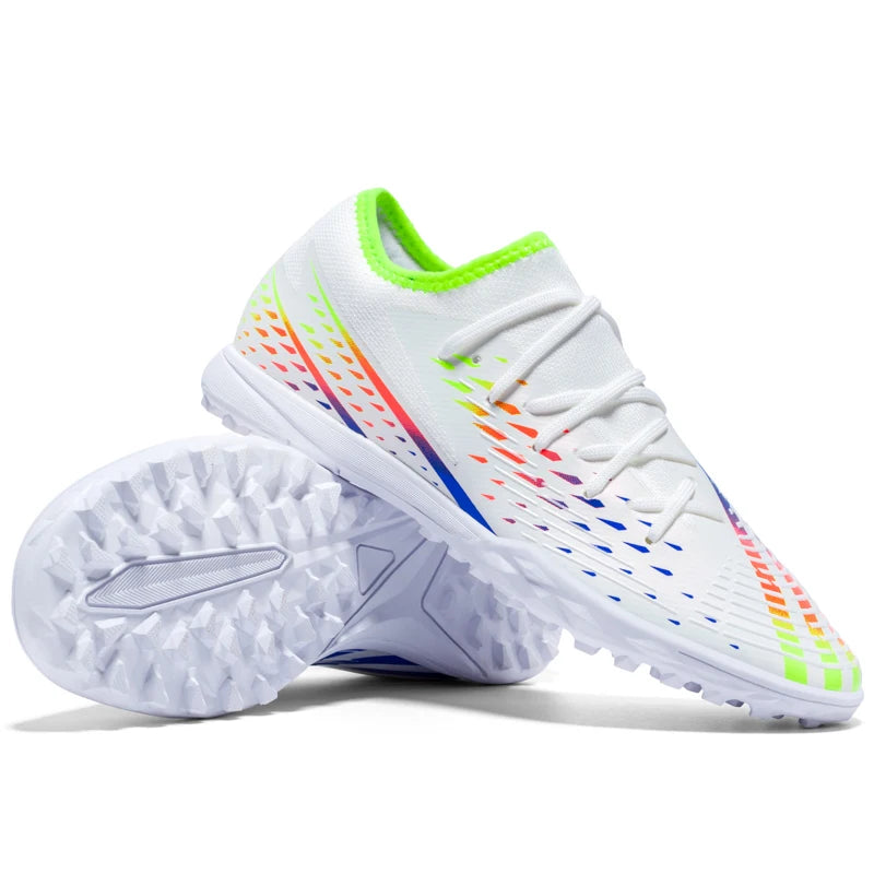 Alta Qualidade Homens Futebol Sapatos TF/FG Treinamento Futebol Tênis Ultraleve Antiderrapante Chuteiras De Futebol De Gramado Chuteira Campo