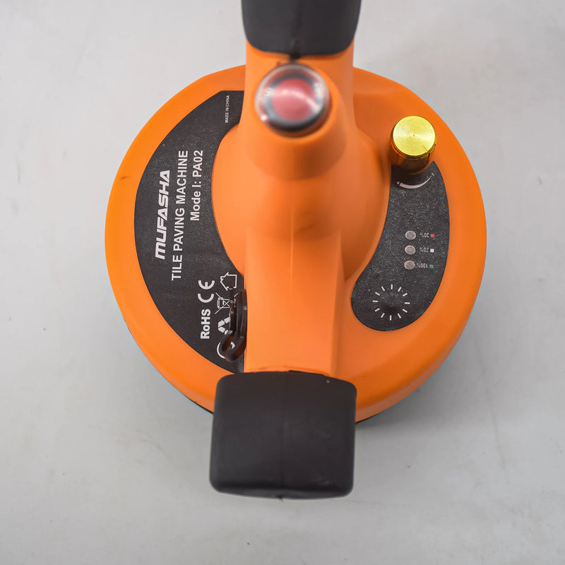 MUFASHA 16000RPM Frequência de vibração Máquinas de assentamento de ladrilhos A02 Velocidade infinitamente variável Bateria de lítio embutida Uso do ladrilhador