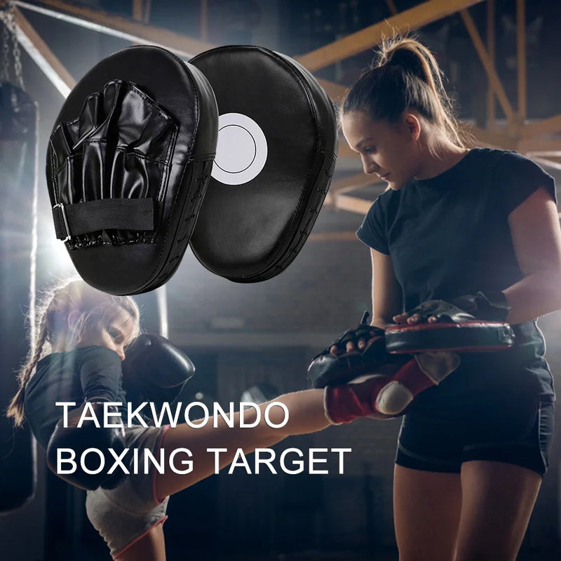 Kick Boxing Luvas Pad PU Couro Punch Target Bag para Adultos Crianças MMA Karate Muay Thai Luta Livre Sanda Equipamento de Treinamento