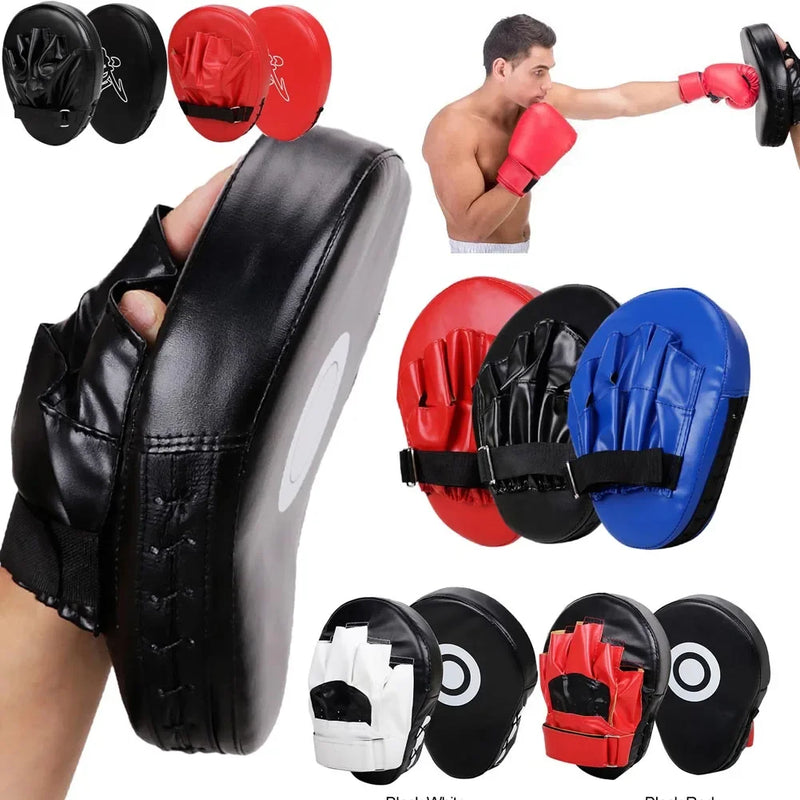 Kick Boxing Luvas Pad PU Couro Punch Target Bag para Adultos Crianças MMA Karate Muay Thai Luta Livre Sanda Equipamento de Treinamento