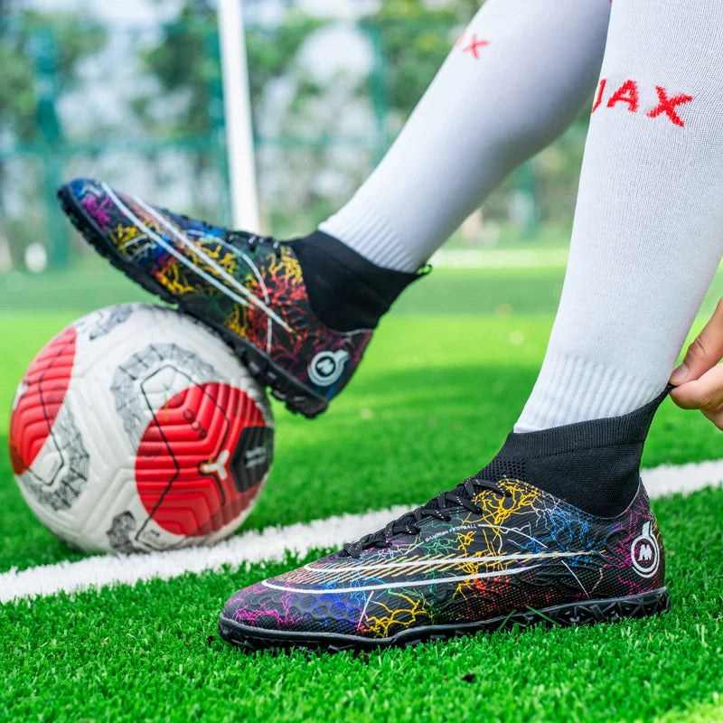 Chuteiras profissionais infantis Chuteiras de futebol Homem Futebol Futsal Sapatilhas esportivas Tênis infantis Meninos Chuteiras de futebol