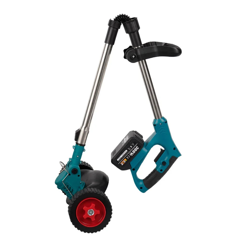 Cortador de grama elétrico 1500W Comprimento ajustável Dobrável Sem fio Portátil Recarregável Podador de arbustos de jardim