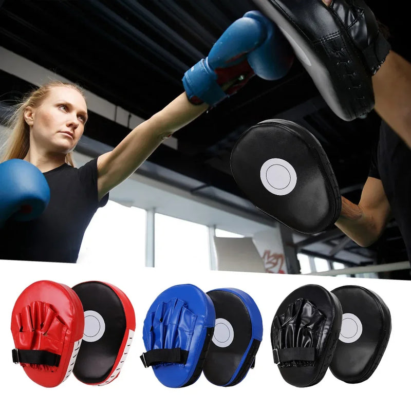 Kick Boxing Luvas Pad PU Couro Punch Target Bag para Adultos Crianças MMA Karate Muay Thai Luta Livre Sanda Equipamento de Treinamento