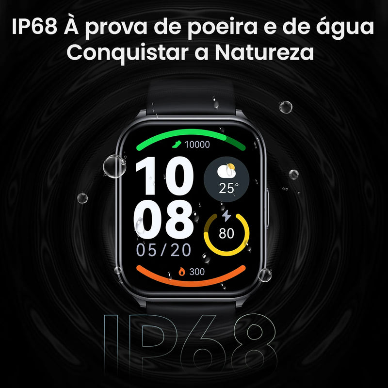 HAYLOU Watch 2 Pro (LS02 Pro) Smart Watch 1,85'' HD Display SpO2 Monitor de frequência cardíaca 100 modos de treino Smartwatch para homens e mulheres