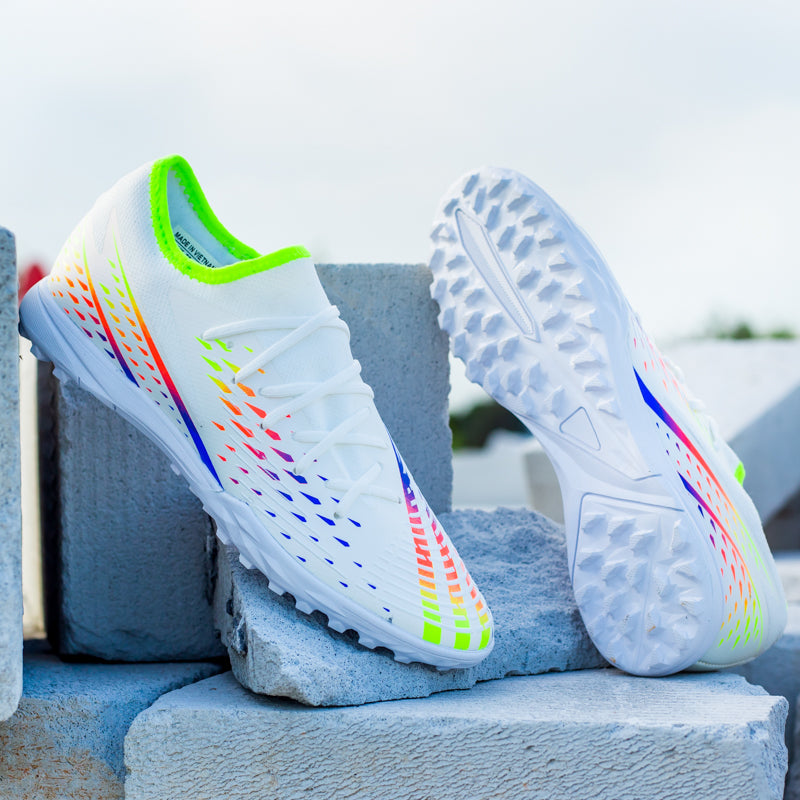 Alta Qualidade Homens Futebol Sapatos TF/FG Treinamento Futebol Tênis Ultraleve Antiderrapante Chuteiras De Futebol De Gramado Chuteira Campo