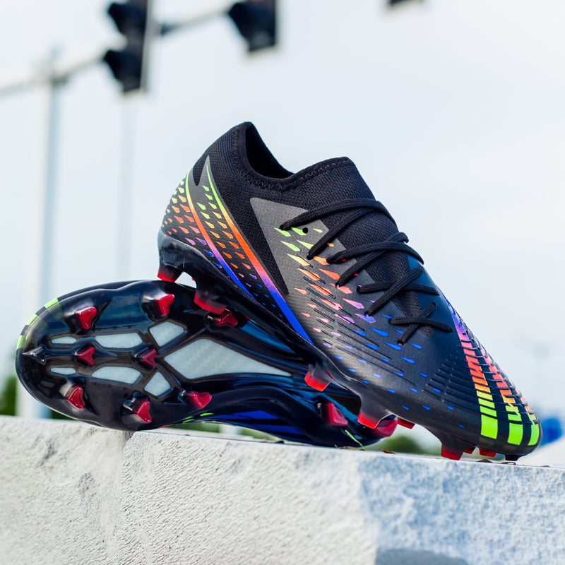 Alta Qualidade Homens Futebol Sapatos TF/FG Treinamento Futebol Tênis Ultraleve Antiderrapante Chuteiras De Futebol De Gramado Chuteira Campo