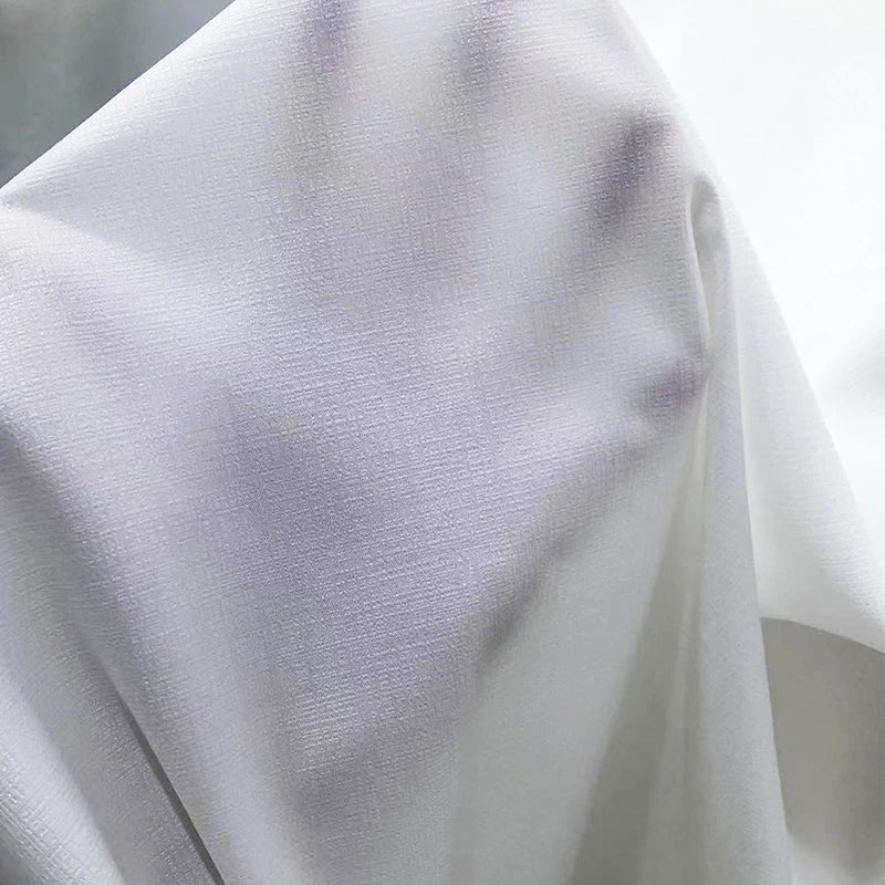 Asazal Tule Branco Fio Grosso de Alta Qualidade Cortinas de Janela de Chiffon de Luxo para Quarto Villa Cortinas Opacas Decoração de Sala de Estar