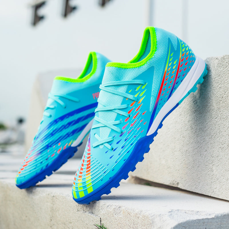 Alta Qualidade Homens Futebol Sapatos TF/FG Treinamento Futebol Tênis Ultraleve Antiderrapante Chuteiras De Futebol De Gramado Chuteira Campo