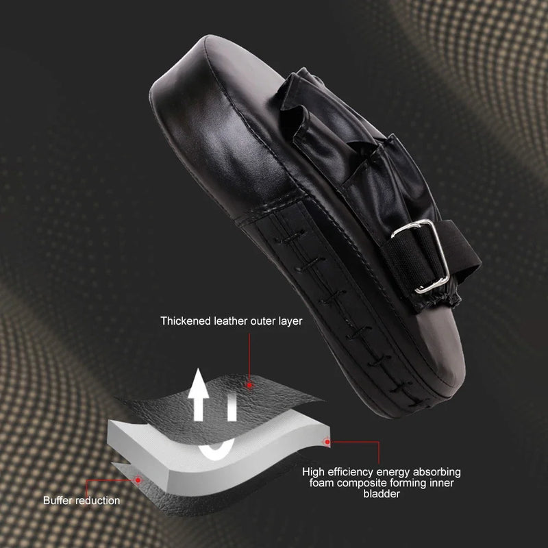 Kick Boxing Luvas Pad PU Couro Punch Target Bag para Adultos Crianças MMA Karate Muay Thai Luta Livre Sanda Equipamento de Treinamento