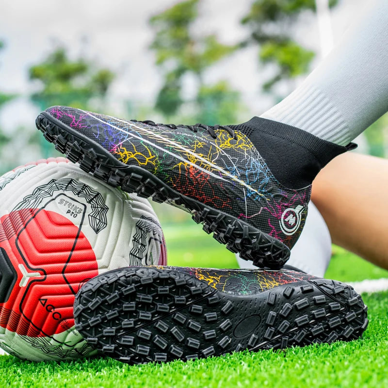 Chuteiras profissionais infantis Chuteiras de futebol Homem Futebol Futsal Sapatilhas esportivas Tênis infantis Meninos Chuteiras de futebol