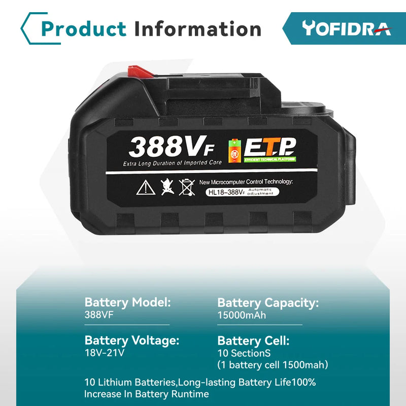 Cortador de grama elétrico 1500W Comprimento ajustável Dobrável Sem fio Portátil Recarregável Podador de arbustos de jardim